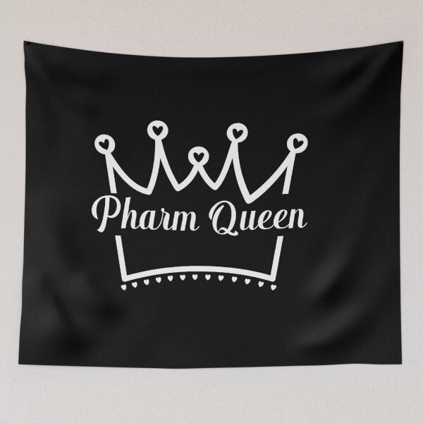 Item preview, pharm queen, pharmacy technician gift, national pharmacist V designed and sold by taby2you.