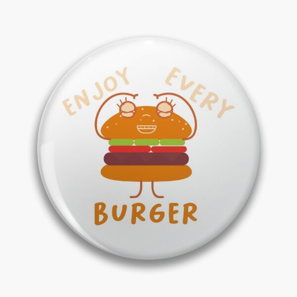 Item preview, Enjoy Every Burger, burger lover  designed and sold by MADILIFSD.