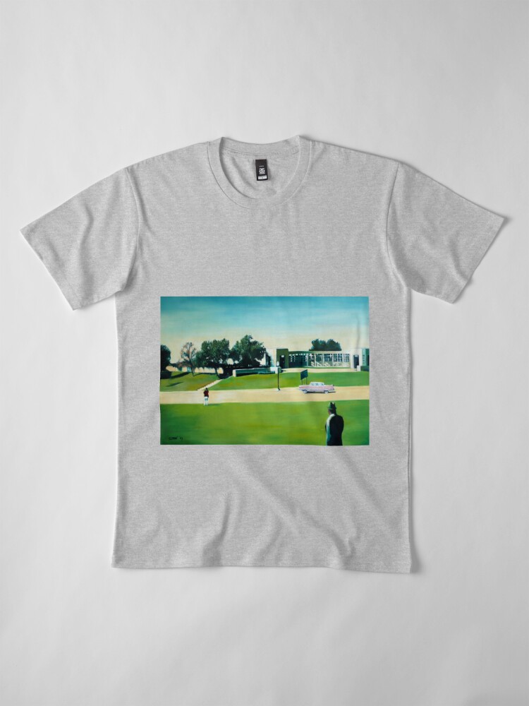 Thumbnail 4 of 6, Premium T-Shirt, Grassy Knoll 1 (2007) designed and sold by Corne Akkers.