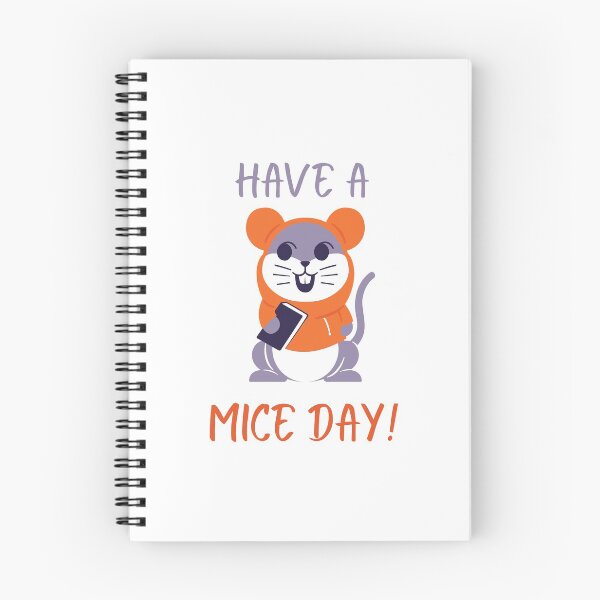 Item preview, Have A Mice Day White designed and sold by SweetAndSpice.