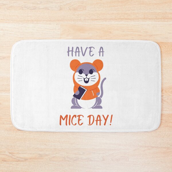 Item preview, Have A Mice Day White designed and sold by SweetAndSpice.