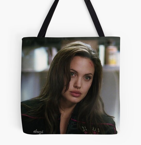 Sexy Angelina Jolie Tote Bag for Sale by DMUniverse