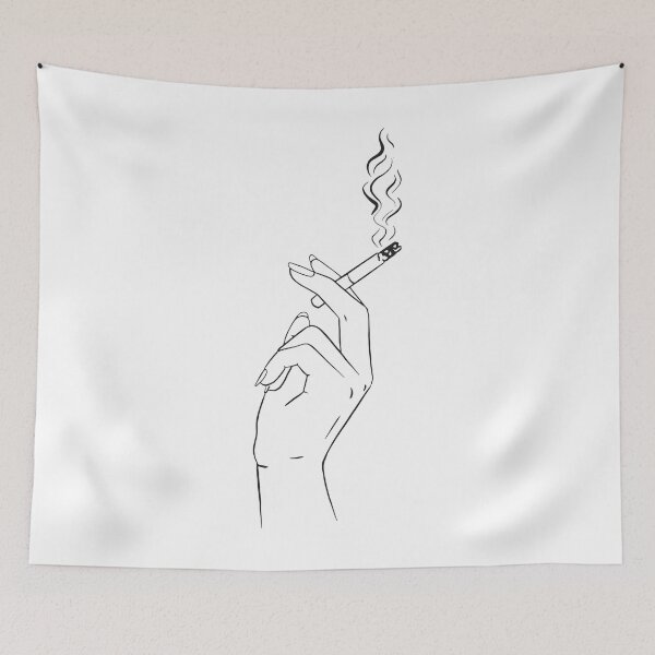 Item preview, Hand with cigarette. designed and sold by emphatic.