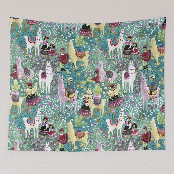 Item preview, Llamas friends designed and sold by Gaia Marfurt.