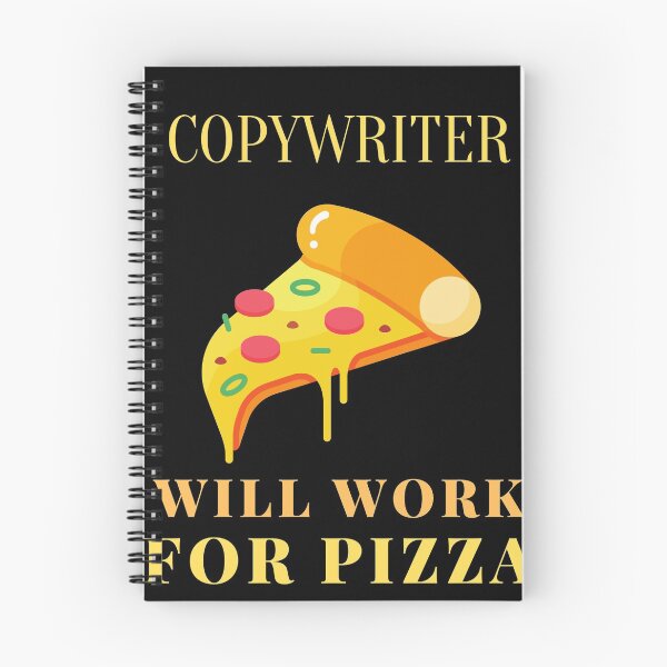 Item preview, Pizza copywriter designed and sold by SnowballStep.