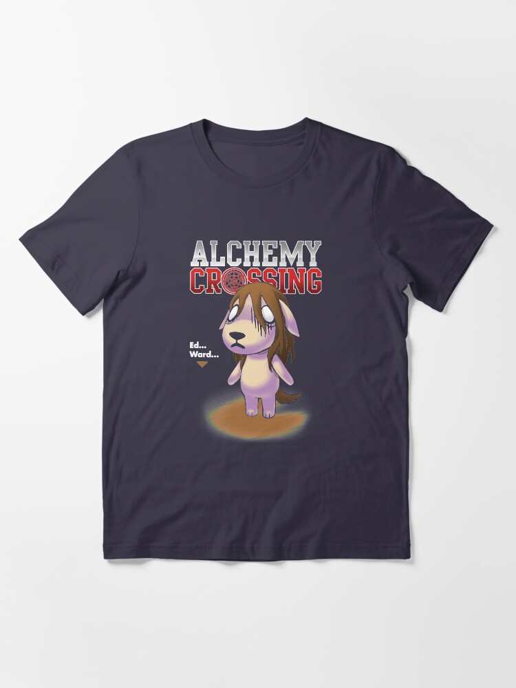 Alternate view of FMA Animal Crossing Alchemy - Funny Crossover Essential T-Shirt