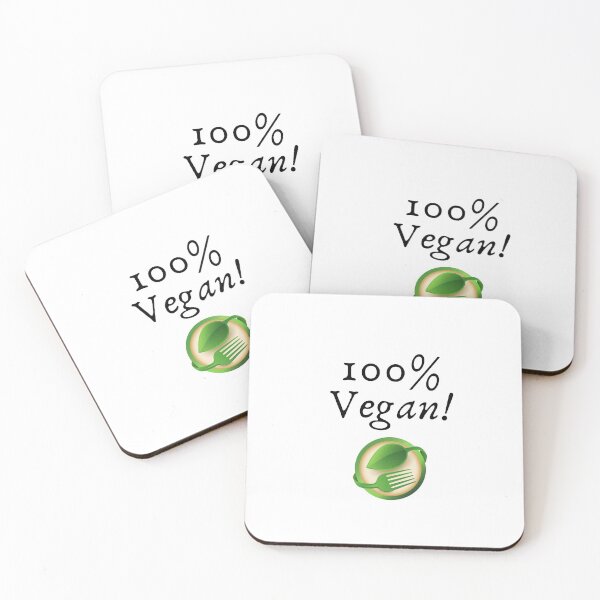 Item preview, 100% Vegan! designed and sold by JenandDansshop.