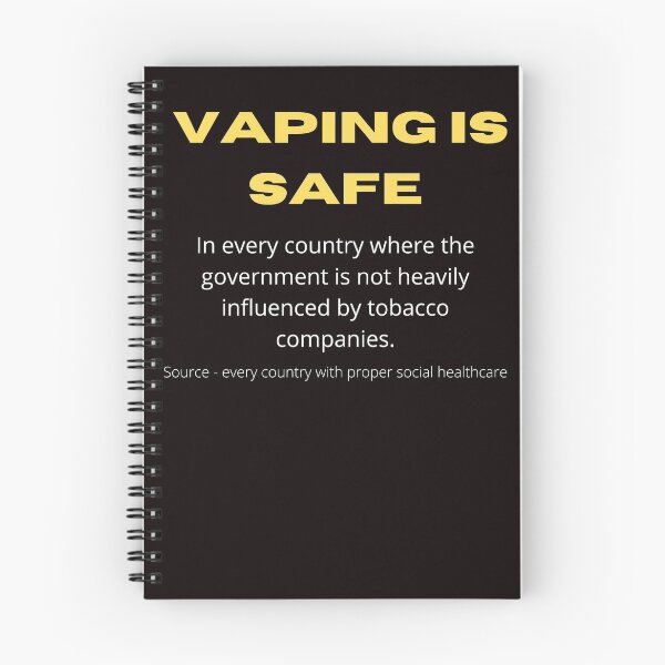Item preview, Vaping is safe designed and sold by shane62.