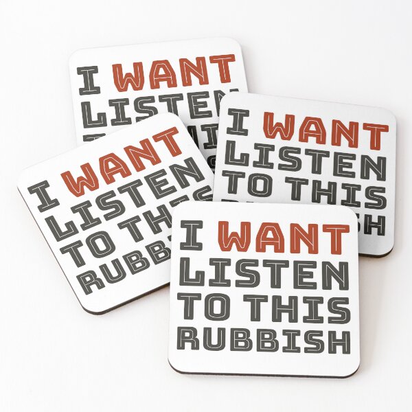 Item preview, Elis and John: I want listen to this rubbish designed and sold by HeffDesigns.