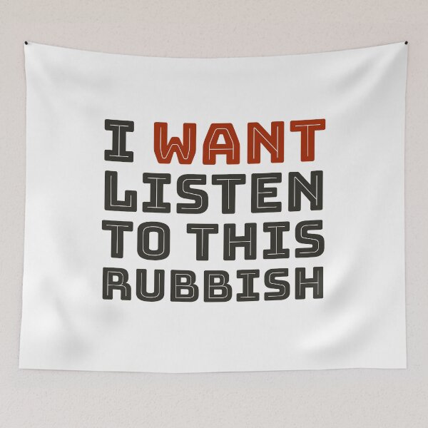 Item preview, Elis and John: I want listen to this rubbish designed and sold by HeffDesigns.