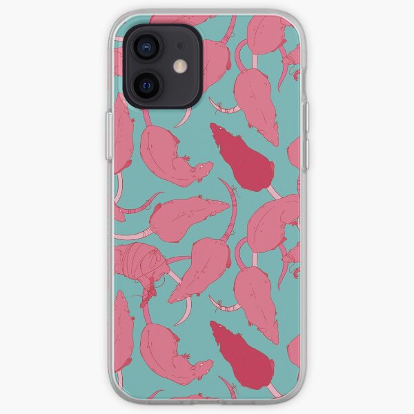 RATS PATTERN (Sorbet) iPhone Soft Case