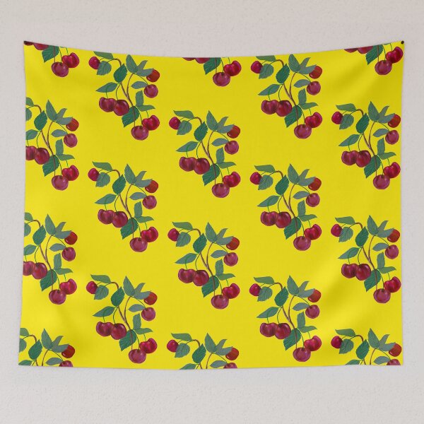 Item preview, Cherry Botanical Illustration designed and sold by PAPERPLAN.