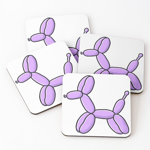 Item preview, Balloon dog purple designed and sold by Soyscrafts.
