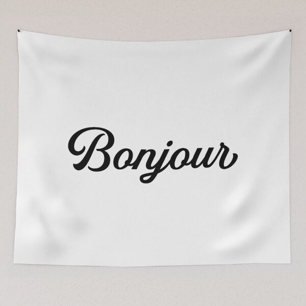 Item preview, Bonjour | Hello designed and sold by TooFrenchClub.