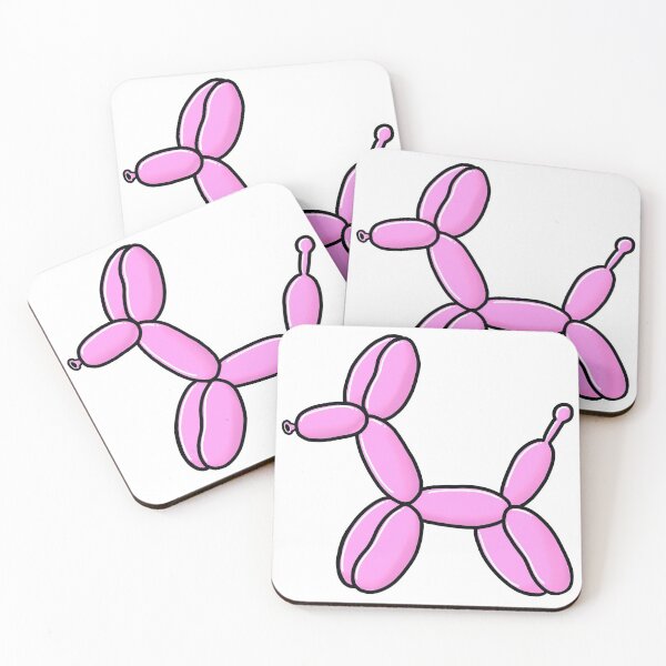 Item preview, Balloon dog pink designed and sold by Soyscrafts.
