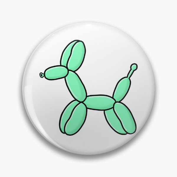 Item preview, Balloon dog green designed and sold by Soyscrafts.