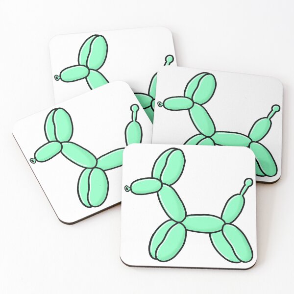 Item preview, Balloon dog green designed and sold by Soyscrafts.