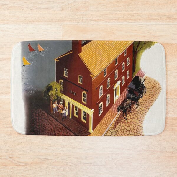 Item preview, Nantucket Vintage Travel Poster Massachusetts New Haven designed and sold by cutesy.