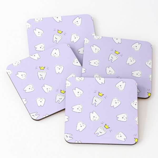 Item preview, Tooth dentist nursery print violet  designed and sold by Milatoo.