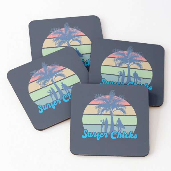 Item preview, Surfer Chicks - Sporty Gift designed and sold by Chubuter.