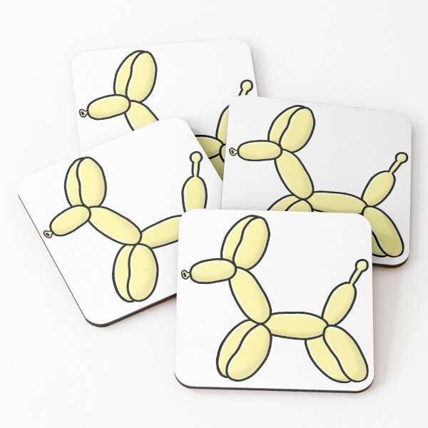Item preview, Balloon dog yellow designed and sold by Soyscrafts.