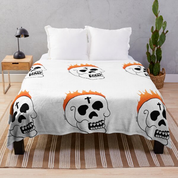 Item preview, Traditional Skull designed and sold by Inkiieyes.