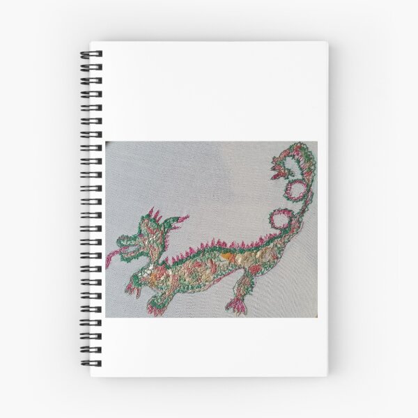Item preview, Chinese Dragon in Freestyle Machine Embroidery designed and sold by Kriscraft.