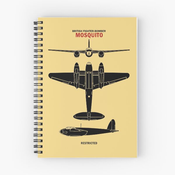 Item preview, WW2 Mosquito Identification Chart designed and sold by rogue-design.