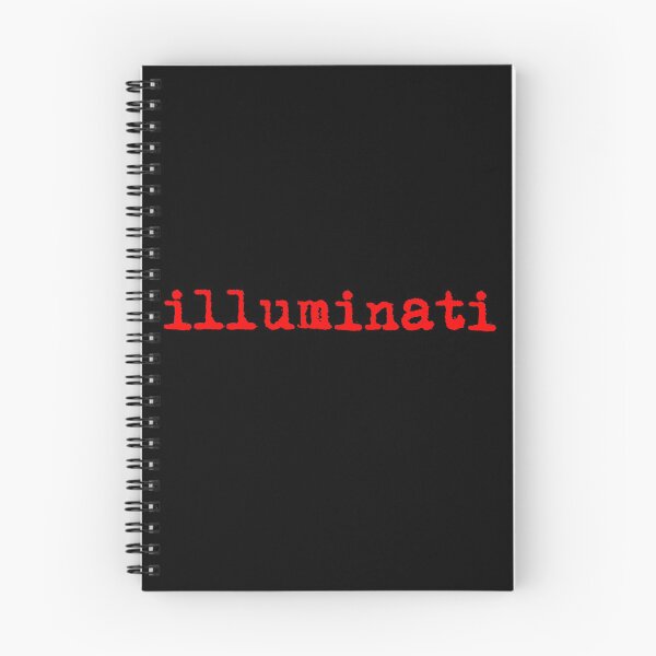 Item preview, Illuminati. Typewriter simple text red designed and sold by AmongOtherThngs.