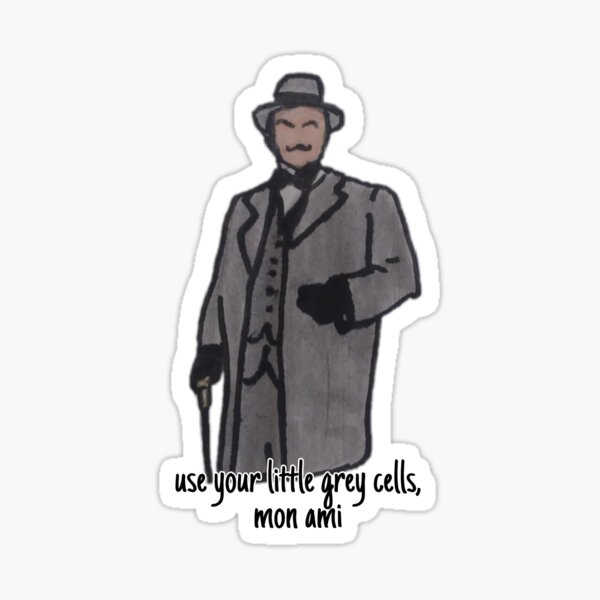 Vista previa del artículo con la obra «Hércules Poirot», diseñado y vendido por HermesRy.