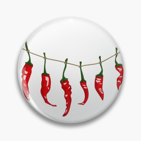 Item preview, Juicy chili peppers on a string designed and sold by lantica.