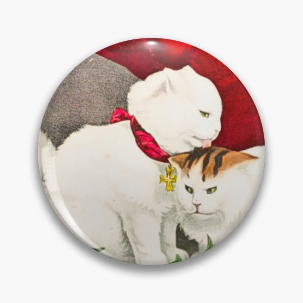 Item preview, white cute cats designed and sold by Semiyoos.