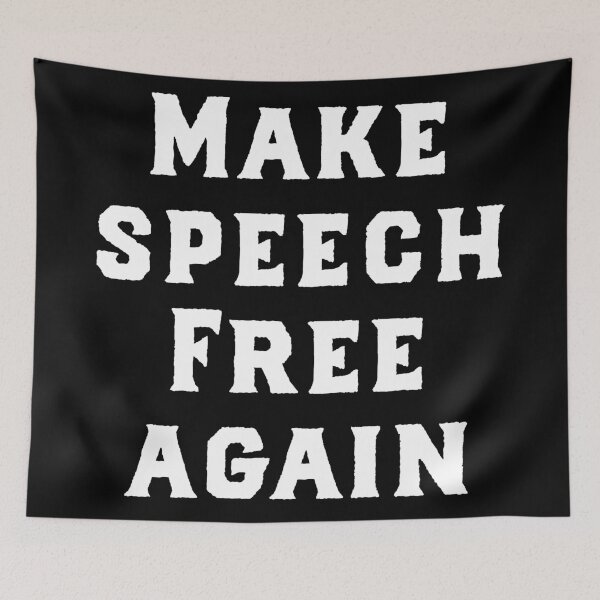 Item preview, Make speech free again designed and sold by Md1982.