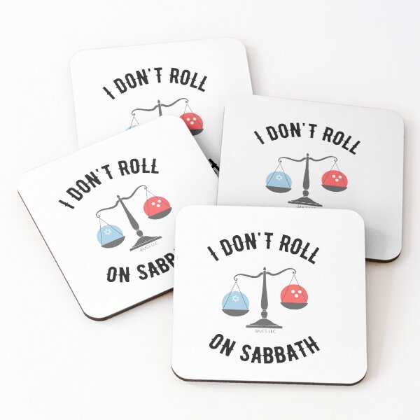 Item preview, I don't Roll on Sabbath - Funny scales (Black)  © UCS LLC designed and sold by Hedgen-Shirts.