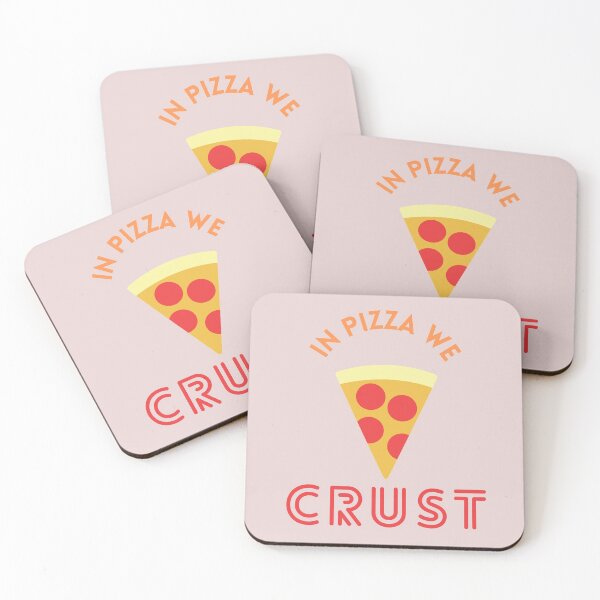 Item preview, In Pizza We Crust, In Pizza We Trust designed and sold by GoodMoodFood.