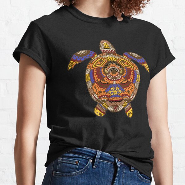Australian aboriginal art amazing turtle Classic T-Shirt
