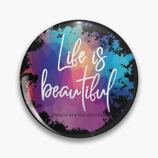 Item preview, Life is beautiful designed and sold by dynamitfrosch.