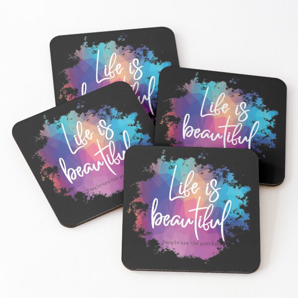 Item preview, Life is beautiful designed and sold by dynamitfrosch.