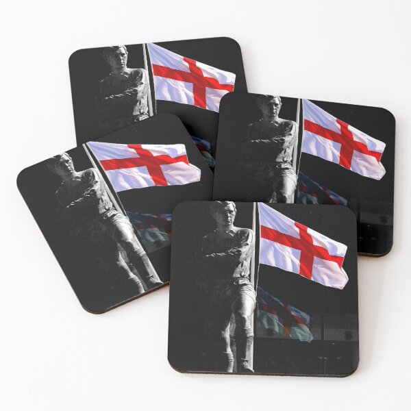 Item preview, Bobby Moore Statue England Flag Wembley Stadium designed and sold by AndyEvansPhotos.
