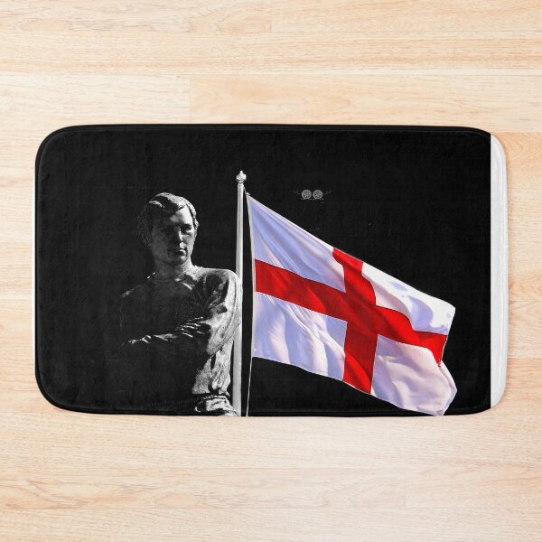 Item preview, Bobby Moore Statue England Flag Wembley Stadium designed and sold by AndyEvansPhotos.