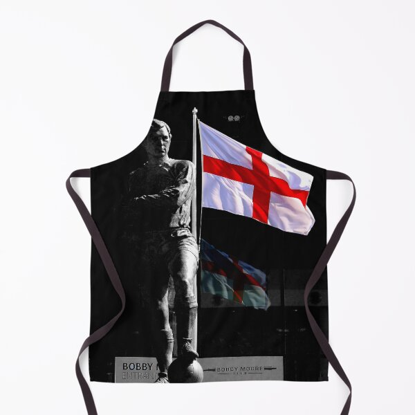 Item preview, Bobby Moore Statue England Flag Wembley Stadium designed and sold by AndyEvansPhotos.