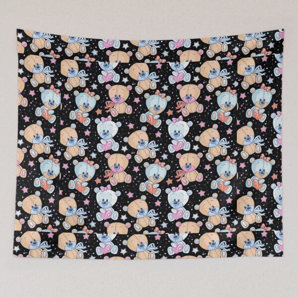 Item preview, Teddy Bear Pattern designed and sold by BeSassy.