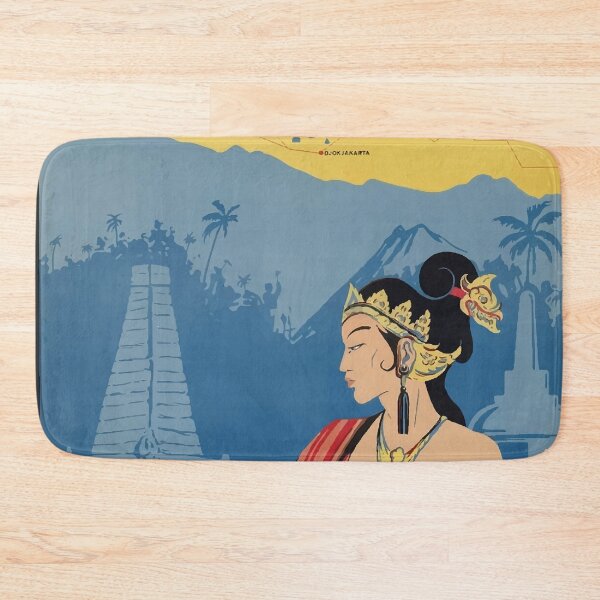 Item preview, Vintage Travel Poster Java Indonesia designed and sold by DesignTool.