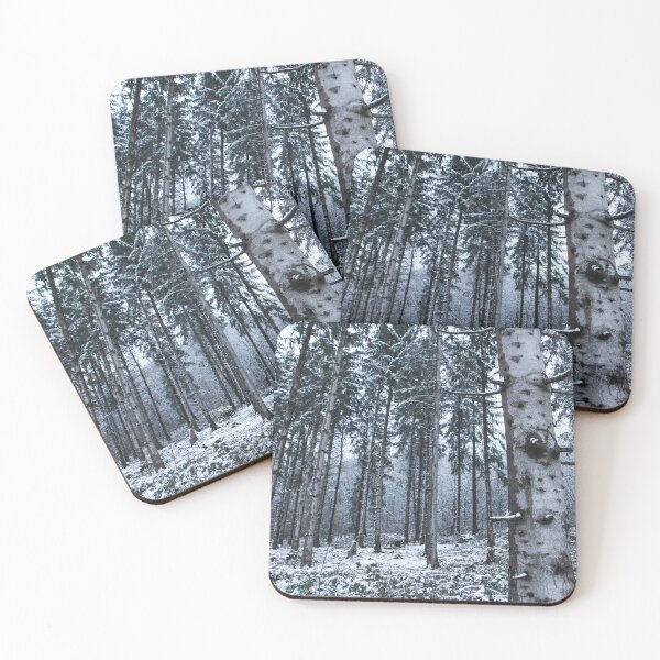 Item preview, Winter forest trees full of snow and ice designed and sold by AOCreativeProd.