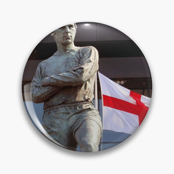 Item preview, Bobby Moore Statue England Flag Wembley Stadium designed and sold by AndyEvansPhotos.