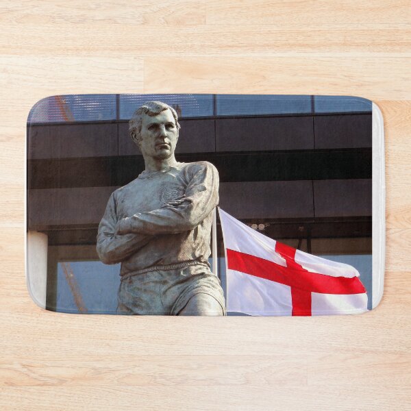 Item preview, Bobby Moore Statue England Flag Wembley Stadium designed and sold by AndyEvansPhotos.