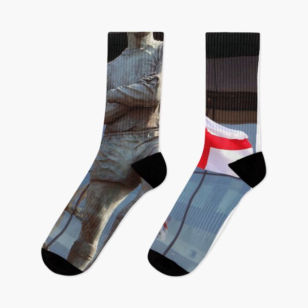 Item preview, Bobby Moore Statue England Flag Wembley Stadium designed and sold by AndyEvansPhotos.