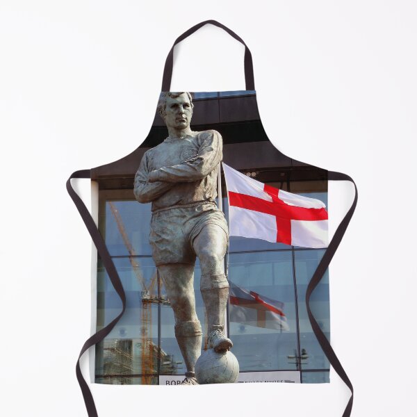 Item preview, Bobby Moore Statue England Flag Wembley Stadium designed and sold by AndyEvansPhotos.