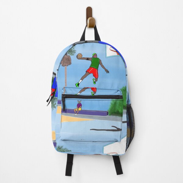 Item preview, Venice Beach Robin Basketball with Cats designed and sold by ArtisEtArtis.
