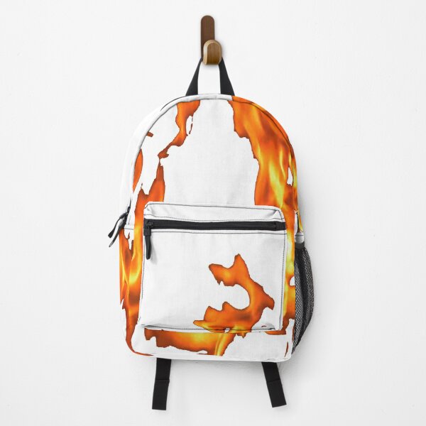 #Flame, #Forks of flame, #Spurts of flame, #fire, light, flames Backpack